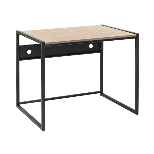 Стол письменный Rimini, черный, ЛДСП Дуб Натуральный, 90*65*75 фото 10