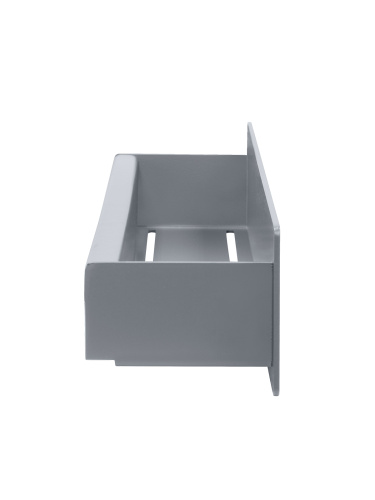 Полка для ванной комнаты CASA, 50 см, нерж. сталь, серая фото 8