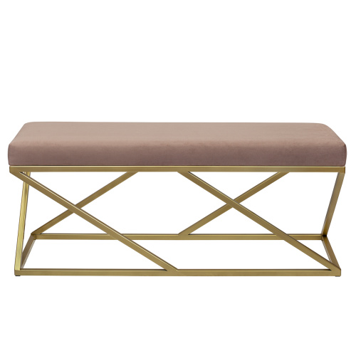 Банкетка ZUMA, золотая, Mocco, 110*40*45 фото 3