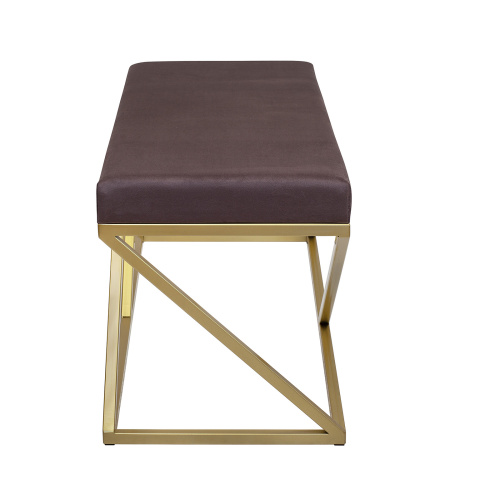 Банкетка ZUMA, золотая, Kashtan, 110*40*45 фото 3