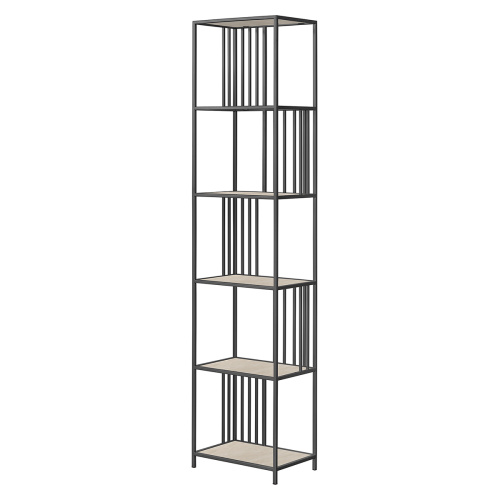 Стеллаж SOHO MINI, черный, керамика Ivory, 45*30*195 фото 10