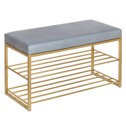 Обувница GARDA, золотой, Light Blue, 85*40*52