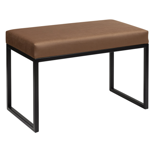 Банкетка ALBA SMART, черная, Mocco, 65*35*45 фото 5