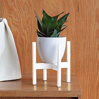 Подставка для цветов Oxalis 20, белая