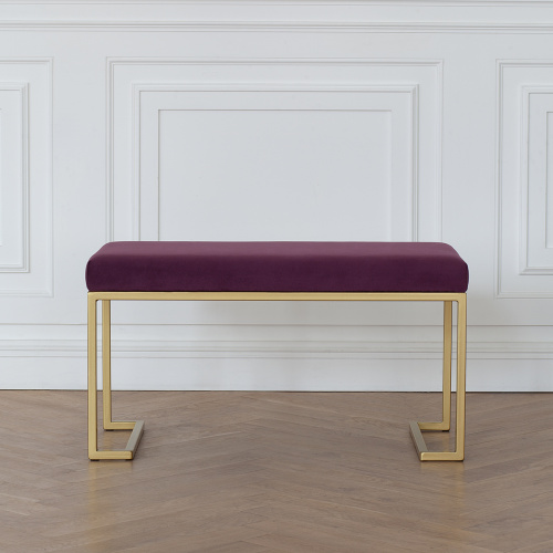 Банкетка OMEGA MINI, золотая, Marsala, 85*40*45