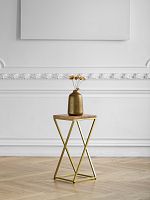 Столик для цветов Loft 60, золотой