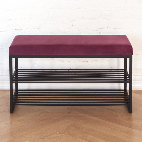 Обувница GARDA, черная, Marsala, 85*40*52 фото 2