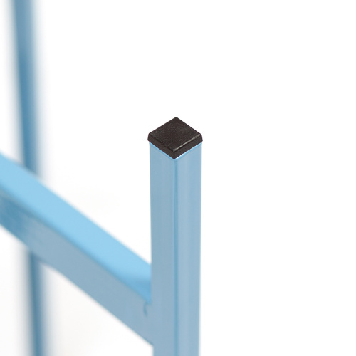 Столик кофейный ODRI, голубой/дуб, 43,5*43,5*60,5 фото 5