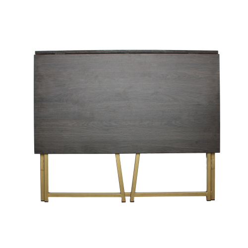 Стол складной SKANDI золотой/дуб графит фото 3