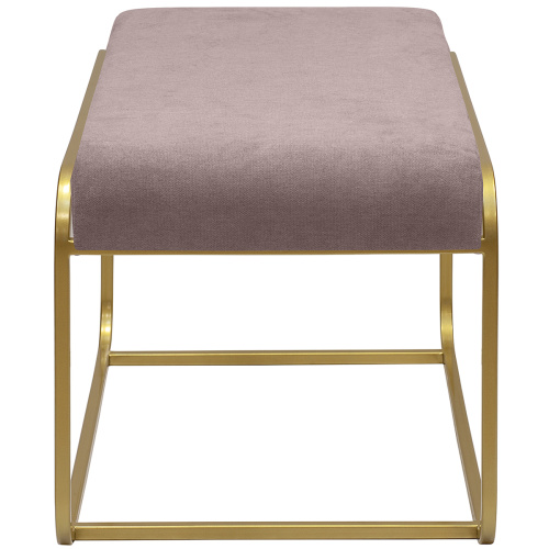 Банкетка SIENA MINI, золотая, CLAY, 81*42*44 фото 3