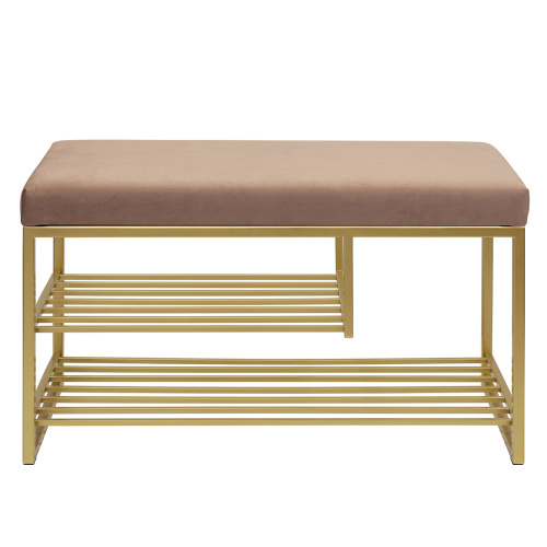 Обувница GARDA PLUS, золотая, Mocco, 85*40*52 фото 6