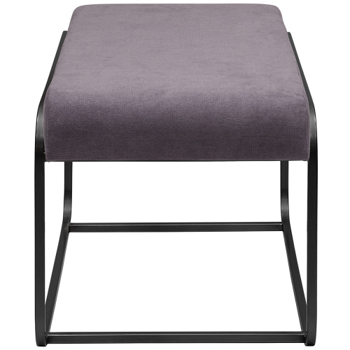 Банкетка SIENA MINI, черная, ANTRACITE, 81*42*44 фото 3