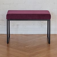 Банкетка ALBA SMART, черная, Marsala, 65*35*45