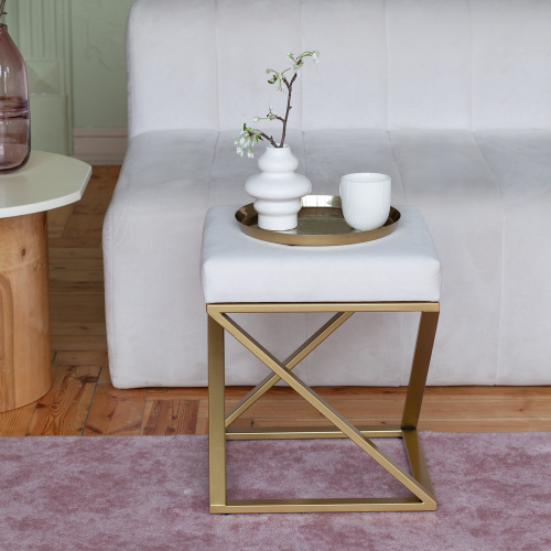 Пуф Chelsea, золотой, Ivory фото 5