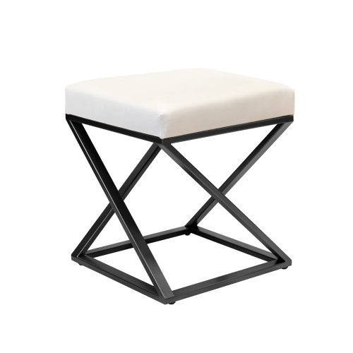 Пуф Chelsea, черный, Ivory, 40*40*45 фото 5