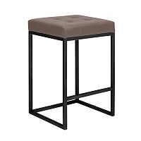 Стул полубарный SOHO, черный, экокожа UMBRA