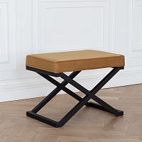 Пуф KARIN, черный, Mustard