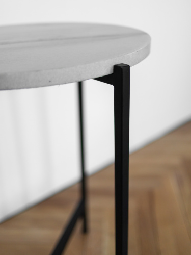 Столик кофейный ODRI, черный/мрамор фото 5