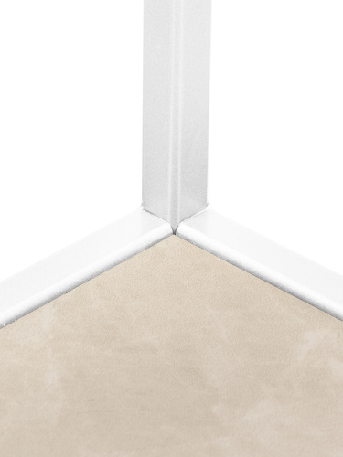 Стеллаж KARIN-800, белый, керамика слоновая кость фото 7