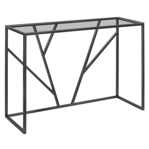 Консоль EVA, черная, тонированное стекло фото 8