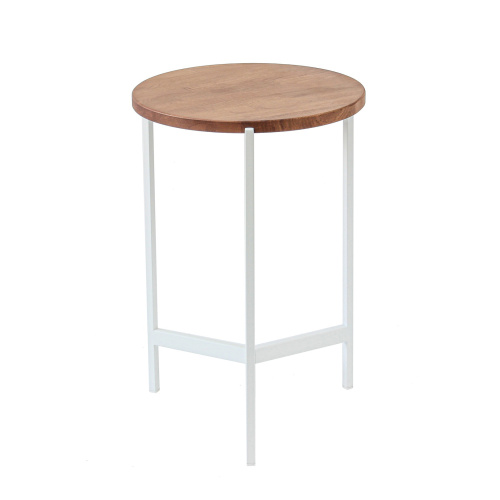 Столик кофейный ODRI, белый/дуб, 43,5*43,5*60,5 фото 7