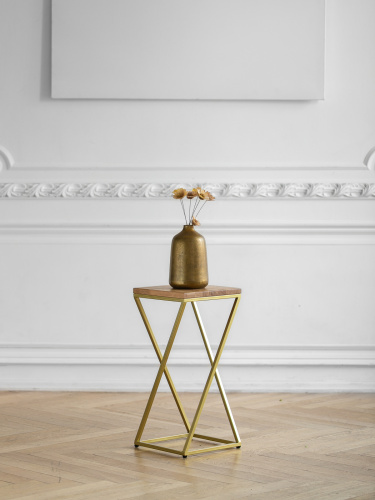Столик для цветов Loft 60, золотой