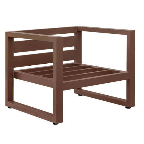 Набор садовой мебели CAPRI / 3 предмета: диван, кресло, столик / коричневый (S3) фото 24