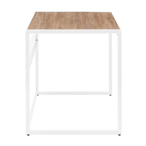 Стол письменный Rimini, белый, ЛДСП Дуб Канзас, 90*65*75 фото 12