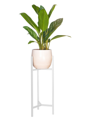 Подставка для цветов Trinity 60, белая фото 10