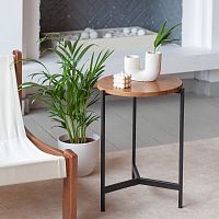 Столик кофейный ODRI, черный/дуб