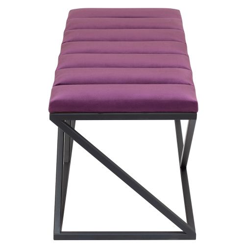 Банкетка ZUMA, черная, Marsala, Bulon, 110*40*43,5 фото 5