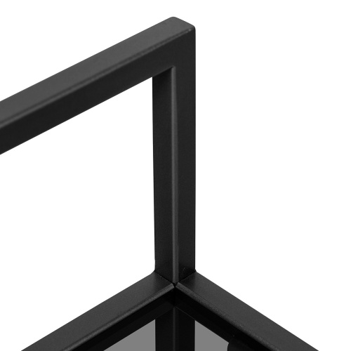 Консоль SOHO, черная, тонированное стекло, 100*35*94 фото 11