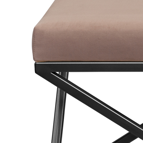 Банкетка ZUMA, черная, Mocco, 110*40*45 фото 6