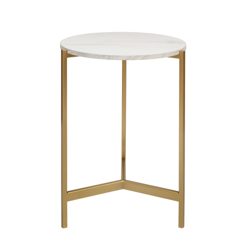 Столик кофейный ODRI, золотой/ЛДСП, 43,5*43,5*60,5 фото 8