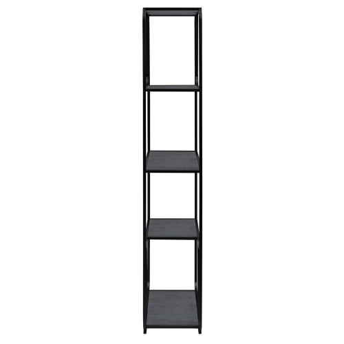 Стеллаж SIENA, черный, керамика Antracite, 80*30*173 фото 3