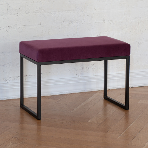 Банкетка ALBA SMART, черная, Marsala, 65*35*45 фото 2