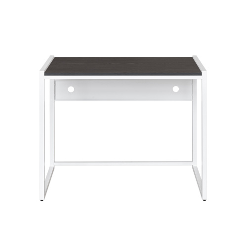 Стол письменный AGORA, 90*50*76,5, белый, ЛДСП Черный фото 10