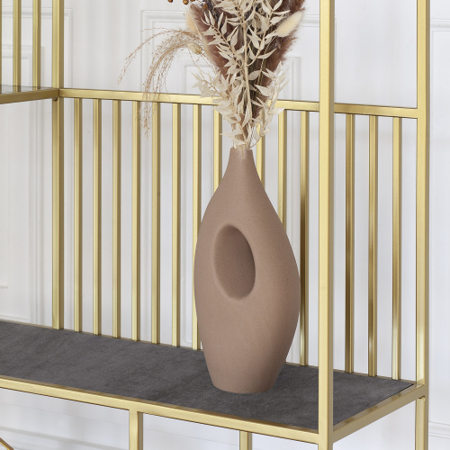 Стеллаж SOHO, золотой, керамика антрацит фото 4