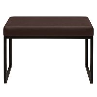 Банкетка ALBA SMART, черная, Kashtan, 65*35*45