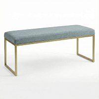 Банкетка ALBA, золотая, Titan