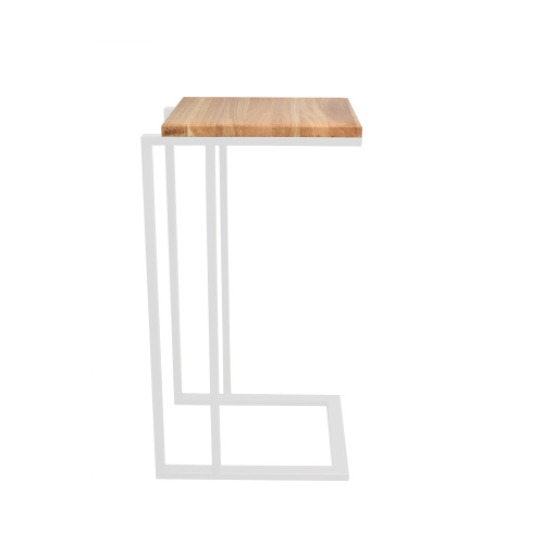 Столик кофейный приставной, белый 330 фото 13