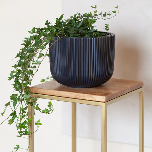 Столик для цветов TORI 100, золотой фото 3