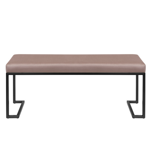 Банкетка OMEGA, черная, Mocco, 110*40*45 фото 8