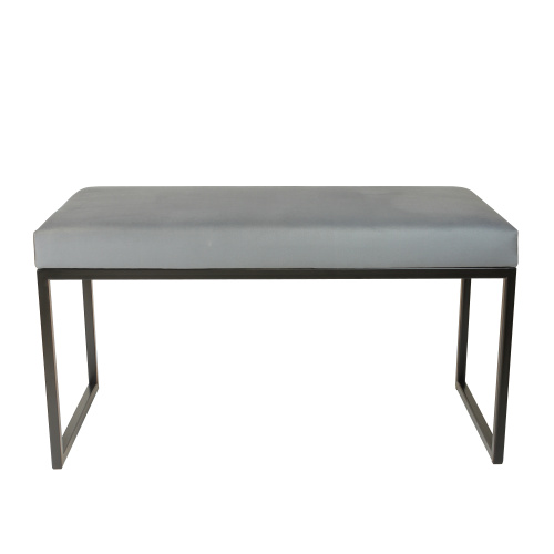 Банкетка ALBA MINI, черный, Light Blue, 85*40*45 фото 4