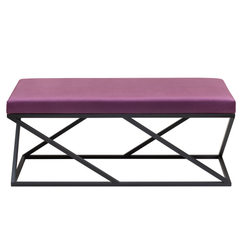 Банкетка ZUMA, черная, Marsala, 110*40*45 фото 3