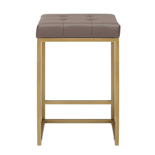 Стул полубарный SOHO, золотой, экокожа UMBRA фото 7