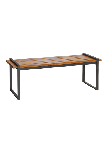 Скамья уличная FJORD, черная фото 7