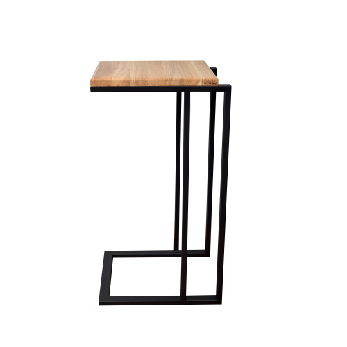 Столик кофейный приставной, черный, 33*36,5*67 фото 12