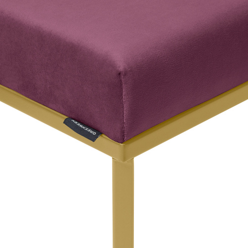 Пуф CRUZ, золотой, Marsala, 40*40*47 фото 3