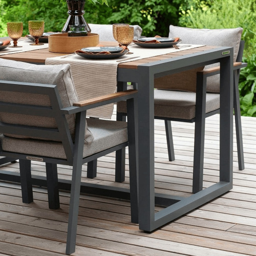 Садовая мебель SANTORINI / стол и 4 стула фото 6